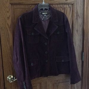 Wilson’s Leather Suede Jacket Blazer Sz XL